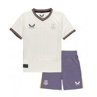 Echipament fotbal Everton Tricou Treilea 2024-25 pentru copii maneca scurta (+ Pantaloni scurti)